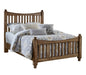 Vaughan-Bassett Maple Road Queen Slat Poster Bed  in Maple Syrup image