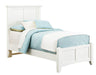 Vaughan-Bassett Bonanza Twin Mansion Bed Bed in White image