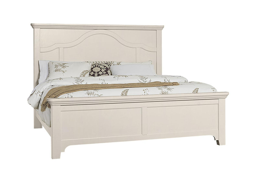 Vaughan-Bassett Bungalow Queen Mantel Panel Bed in Lattice image