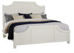 Vaughan-Bassett Maple Road Queen Scalloped Bed in Soft White image